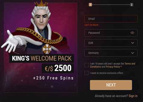 kingbilly casino login